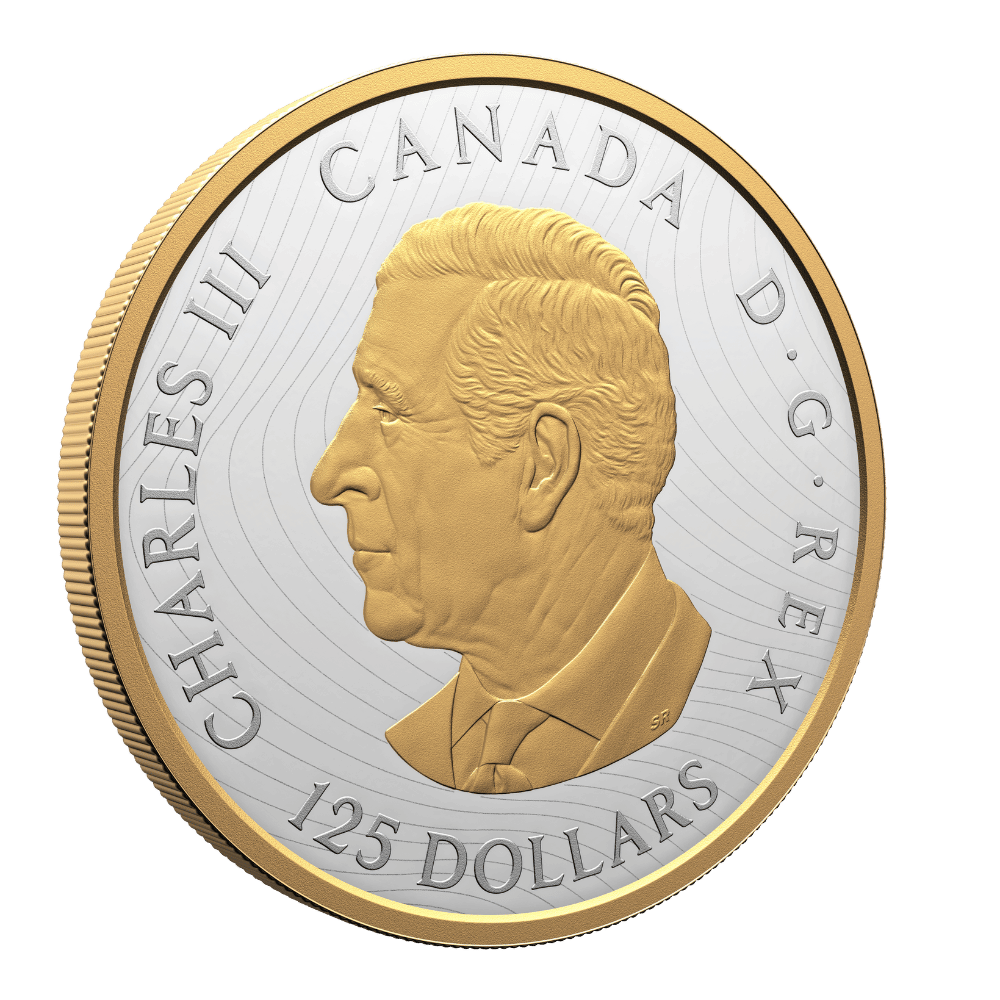 Murano Monarch Butterfly Half Kilo Fine Silver Coin Canada 2025 obverse Royal Canadian Mint