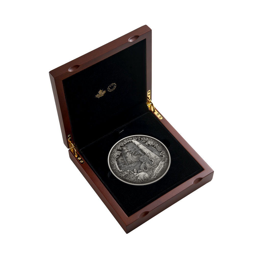 Predator or Prey in Shadow Box Fine Silver Coin Canada 2025