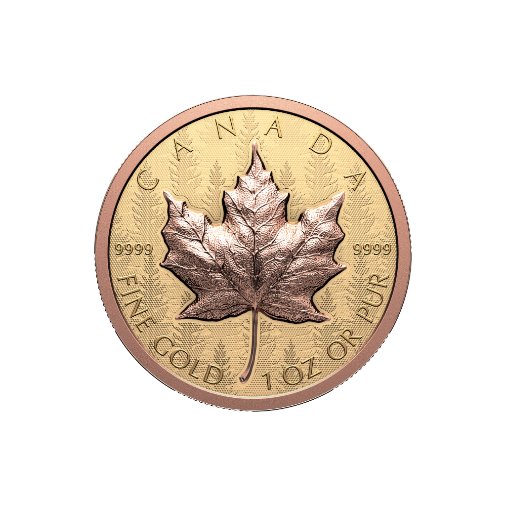 Gold Maple Leaf Pure Gold Ultra-High Relief Coin 2025