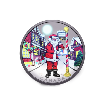 Dear Santa 1 Oz Fine Silver Coin Canada 2025