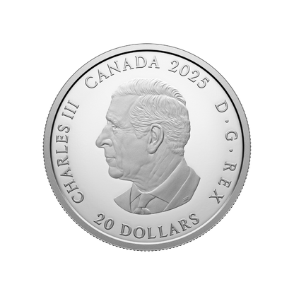 Interconnected Nature 1 Oz Fine Silver Coin Canada 2025