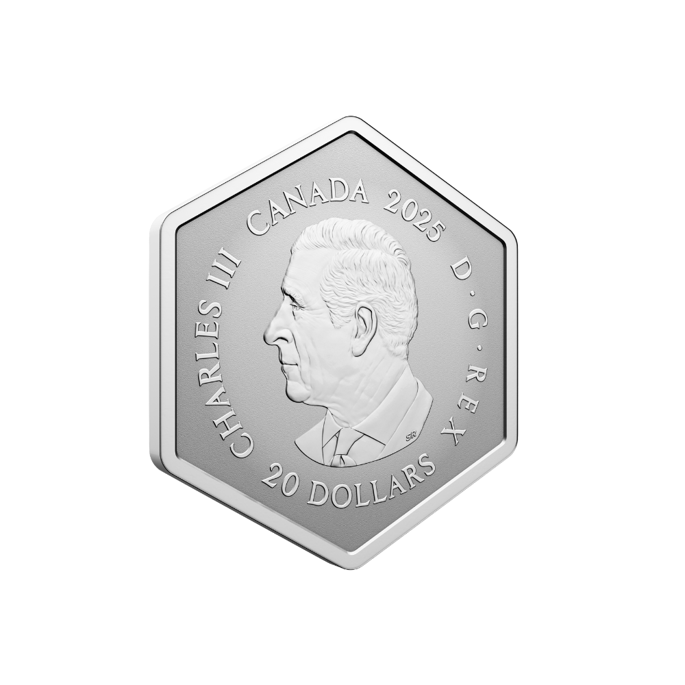 Snowflake 1 Oz Fine Silver Coin Canada 2025