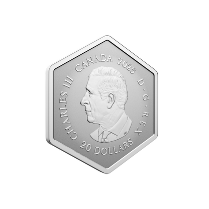 Snowflake 1 Oz Fine Silver Coin Canada 2025