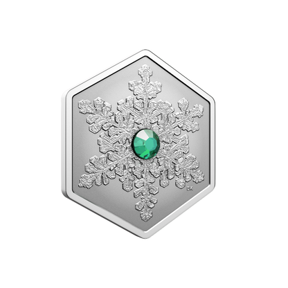 Snowflake 1 Oz Fine Silver Coin Canada 2025