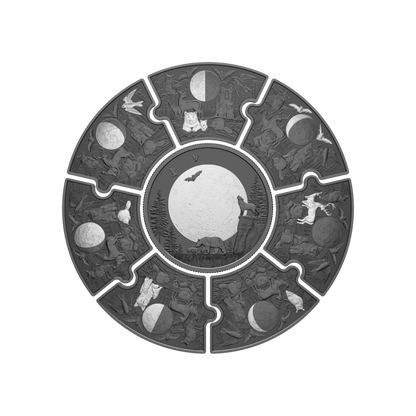Moon phases Puzzle Coin Set Canada 2025