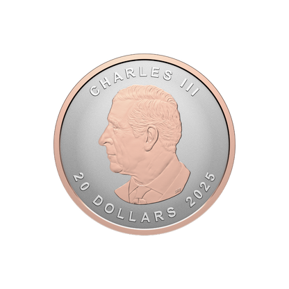 Silver Maple Leaf 1 Oz Fine Silver Coin Ultra-High Relief Coin 2025