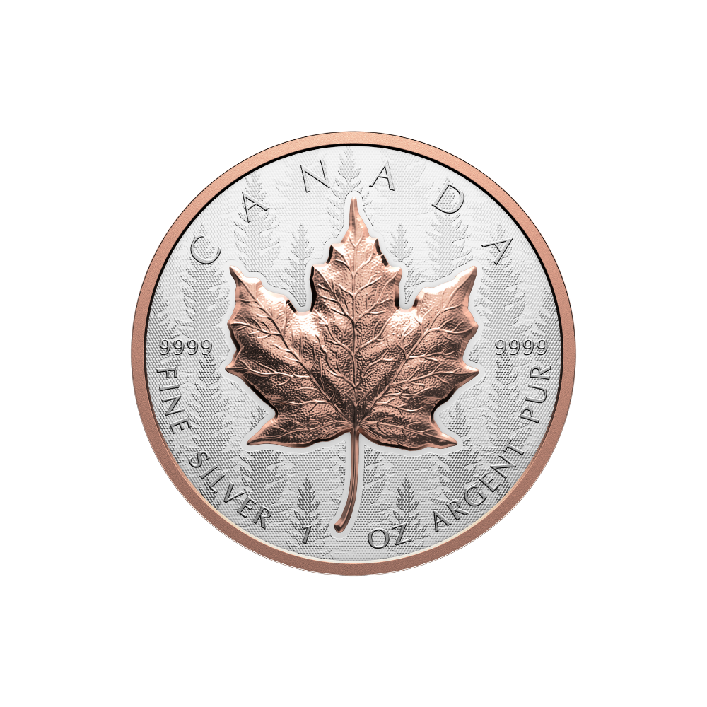 Silver Maple Leaf 1 Oz Fine Silver Coin Ultra-High Relief Coin 2025