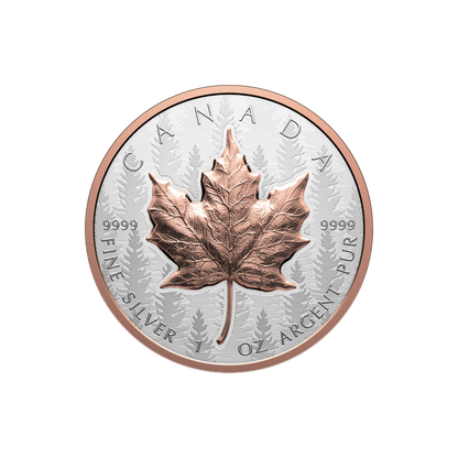 Silver Maple Leaf 1 Oz Fine Silver Coin Ultra-High Relief Coin 2025