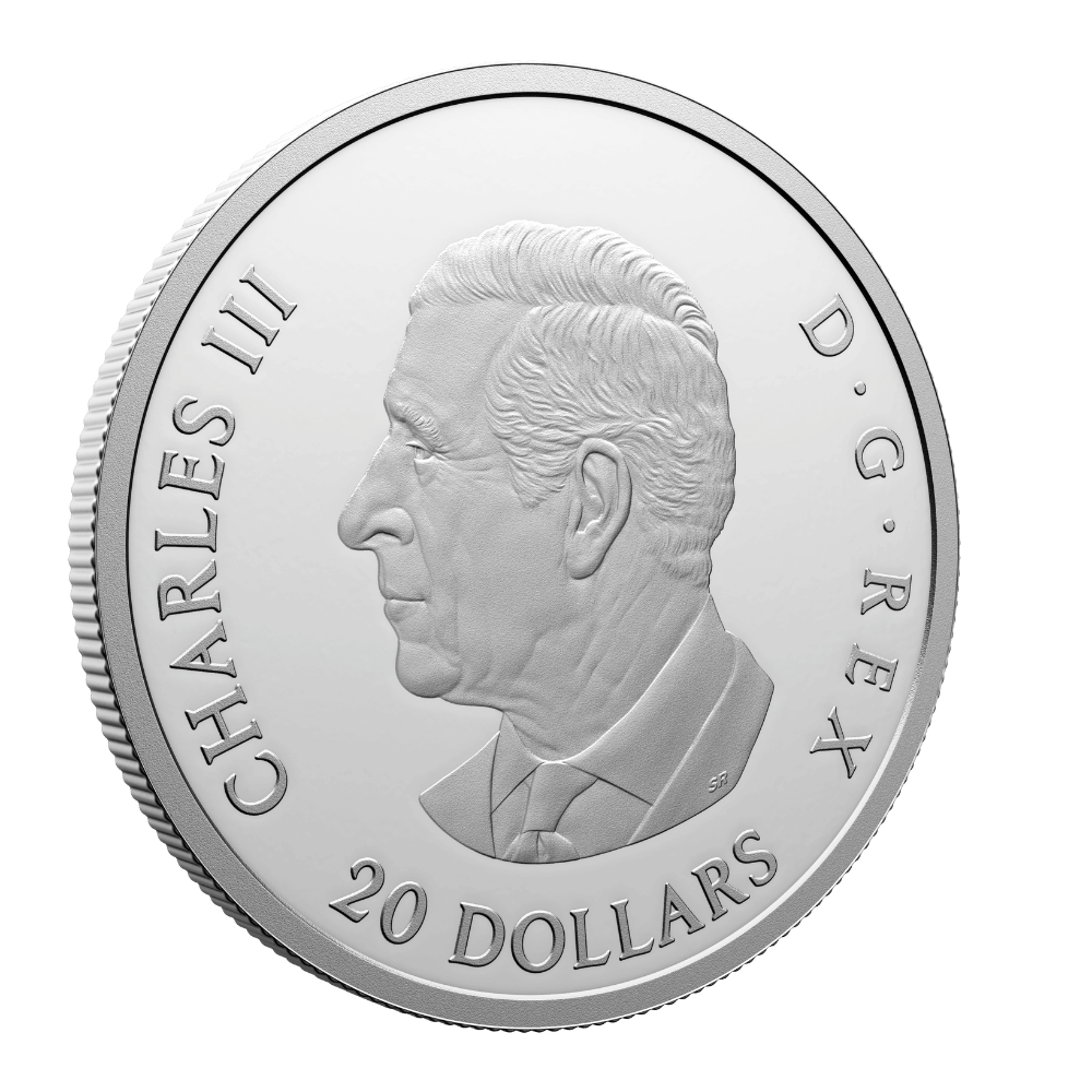 RCMP Musical Ride 1 Oz Fine Silver Coin Canada 2025 obverse Royal Canadian Mint