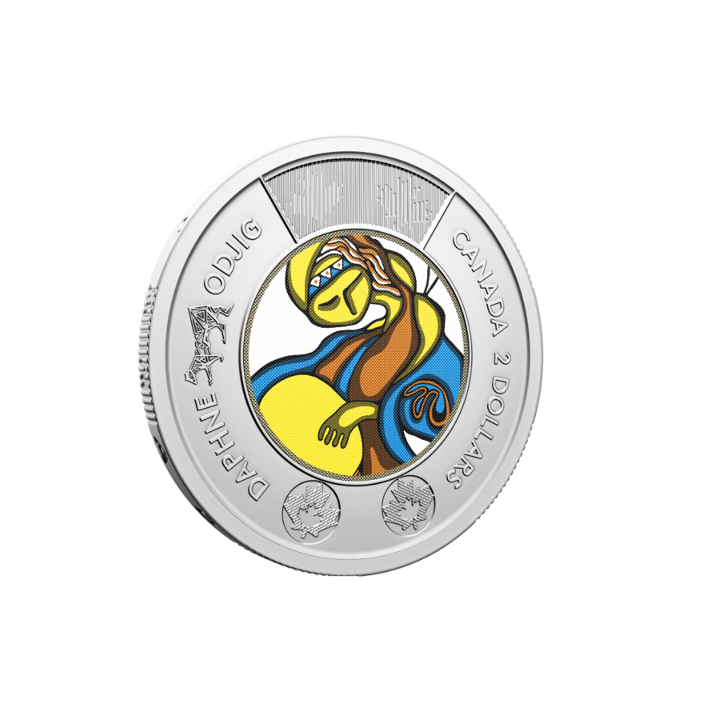 2025 $2 Celebrating the Life and Art of Daphne Odjig Colourized Special Wrap Roll