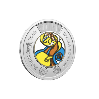 2025 $2 Celebrating the Life and Art of Daphne Odjig Colourized Special Wrap Roll