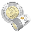 2025 $2 Celebrating the Life and Art of Daphne Odjig Non-colourized Special Wrap Roll Royal Canadian Mint