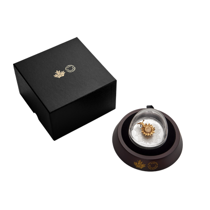 The Goldfinch and the Bloom 5 Oz Pure Silver Coin Canada 2025