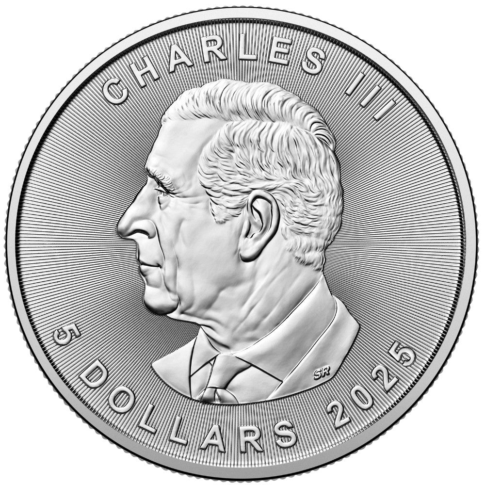 1-oz. 99.99% Pure Silver Coin – Treasured Silver Maple Leaf: Year of the Snake Privy Mark (Premium Bullion) - PARTHAVA COIN