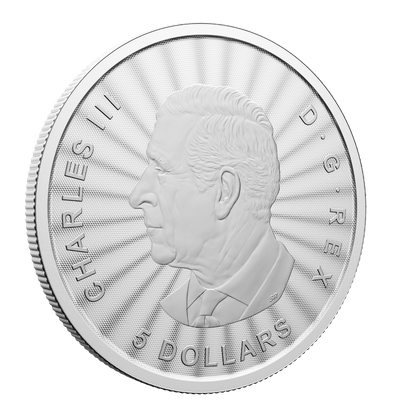 2025 The Majestic Polar Bear – 1 oz. 99.99% Pure Silver Coin (Premium Bullion) - obverse - Royal Canadian Mint