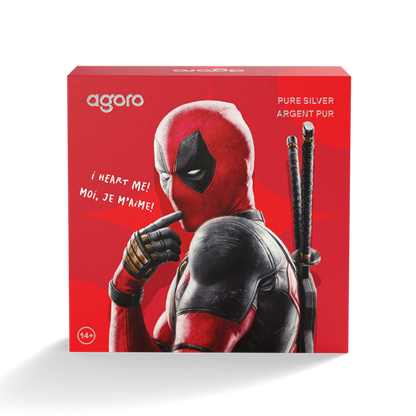 2026 1 Oz Fine Silver Collectible Deadpool Royal Canadian Mint x Agoro