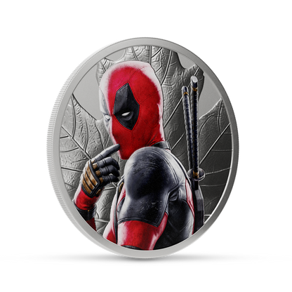 2026 1 Oz Fine Silver Collectible Deadpool Royal Canadian Mint x Agoro