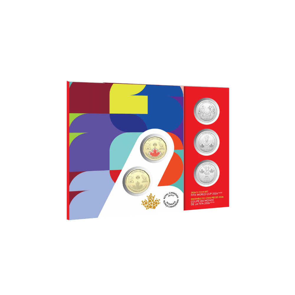 2026 Five-Coin Set – FIFA World Cup 2026ᵀᴹ