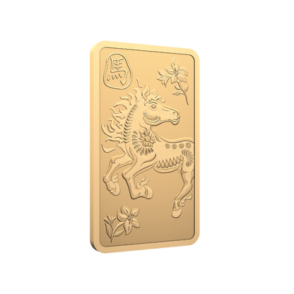 2026 Lunar Year of the Horse 10 g 99.99% Pure Gold Bar (Premium Bullion) ROYAL CANADIAN MINT