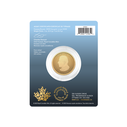 2026 Our Purest Bison 1 Oz 99.999% Pure Gold Coin (Premium Bullion) ROYAL CANADIAN MINT