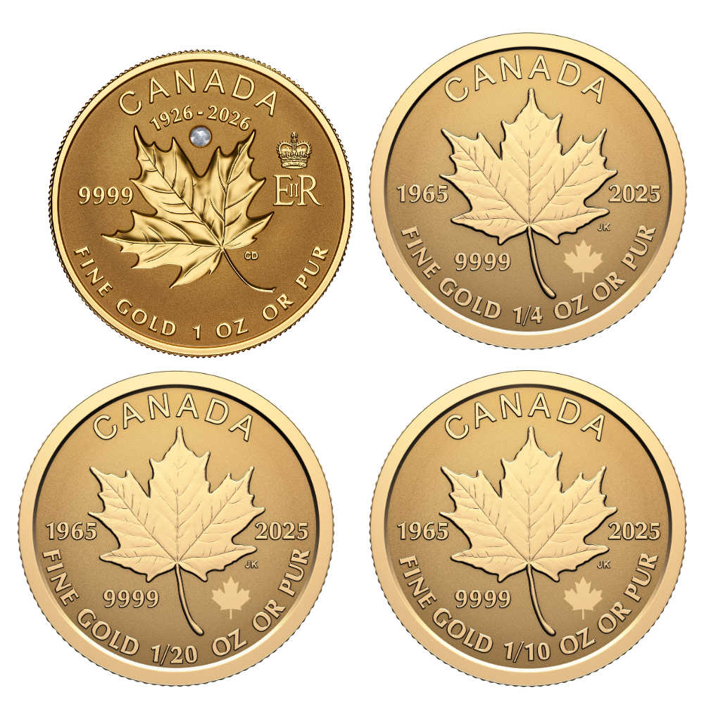 Pure Gold Fractional Set Commemorate the 100th Birthday of Queen Elizabeth II 2026