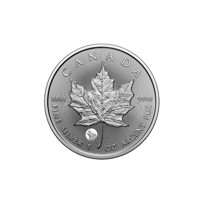 2026 Treasured Silver Maple Leaf: Wolf Privy Mark 1 Oz 99.99% Pure Silver Coin (Premium Bullion) Royal Canadian Mint
