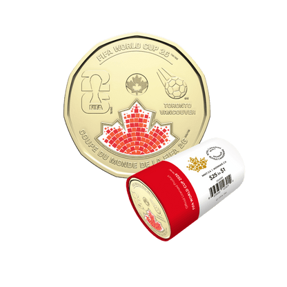 2026 $1 FIFA World Cup 2026ᵀᴹ Colourized Special Wrap Roll