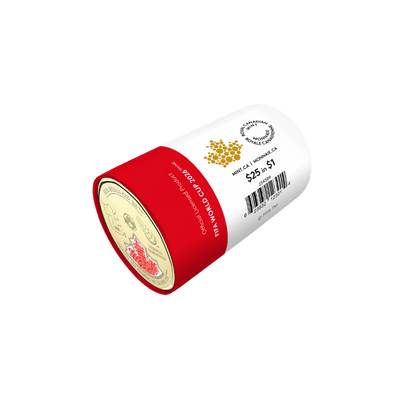 2026 $1 FIFA World Cup 2026ᵀᴹ Colourized Special Wrap Roll