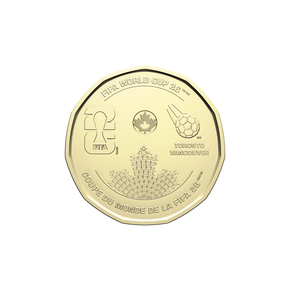 2026 $1 FIFA World Cup 2026ᵀᴹ Non-colourized Special Wrap Roll