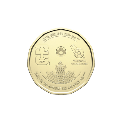 2026 $1 FIFA World Cup 2026ᵀᴹ Non-colourized Special Wrap Roll