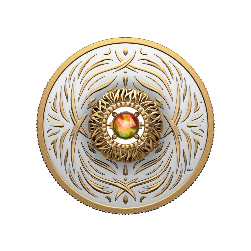 Dancing Ammolite: Elements of Nature Fire Fine Silver Coin Canada 2026 Royal Canadian Mint