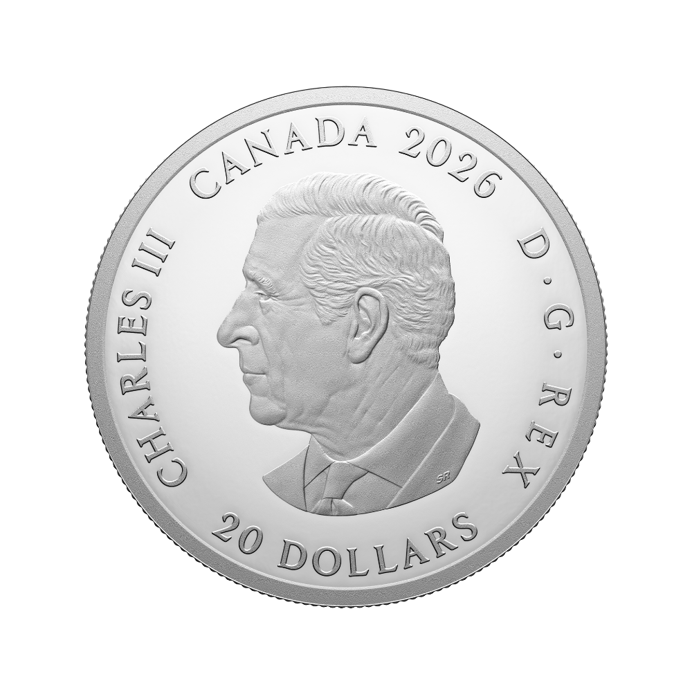 FIFA World Cup 2026ᵀᴹ The Winning Goal 1 Oz Fine Silver Coin Canada 2026 Royal Canadian Mint