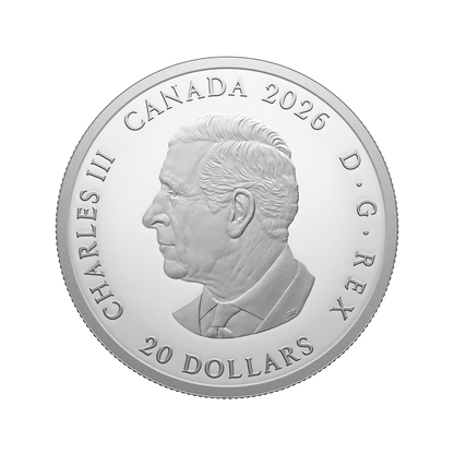 FIFA World Cup 2026ᵀᴹ The Winning Goal 1 Oz Fine Silver Coin Canada 2026 Royal Canadian Mint