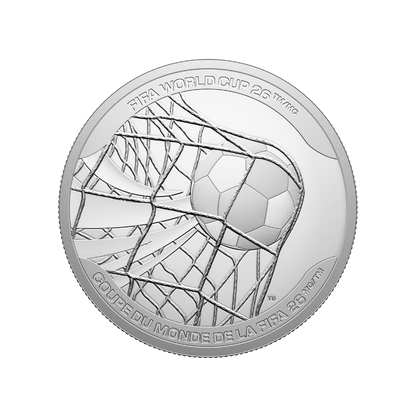 FIFA World Cup 2026ᵀᴹ The Winning Goal 1 Oz Fine Silver Coin Canada 2026 Royal Canadian Mint