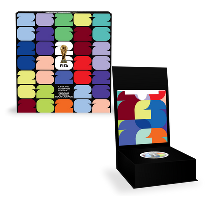 FIFA World Cup 2026ᵀᴹ We Are 26ᵀᴹ 1 Oz Fine Silver Coin Canada 2026 Royal Canadian Mint