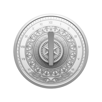 The Sundial 1 Oz Fine Silver Coin Canada 2026 Royal Canadian Mint