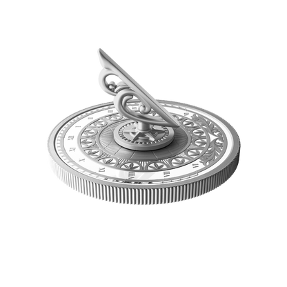 The Sundial 1 Oz Fine Silver Coin Canada 2026 Royal Canadian Mint
