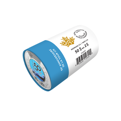 2026 $2 50th Anniversary of the CN Tower Colourized Special Wrap Roll Royal Canadian Mint