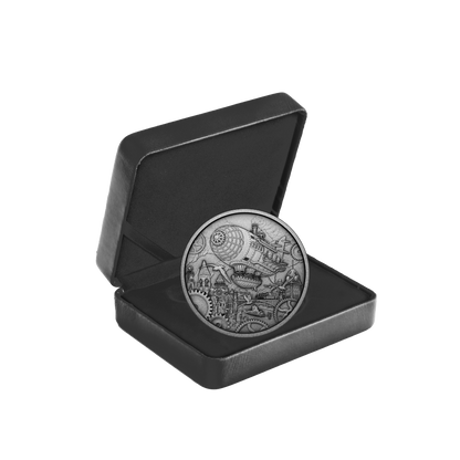 A Whimsical Tale: Blimp 3 Oz Fine Silver Coin Canada 2026 Royal Canadian Mint