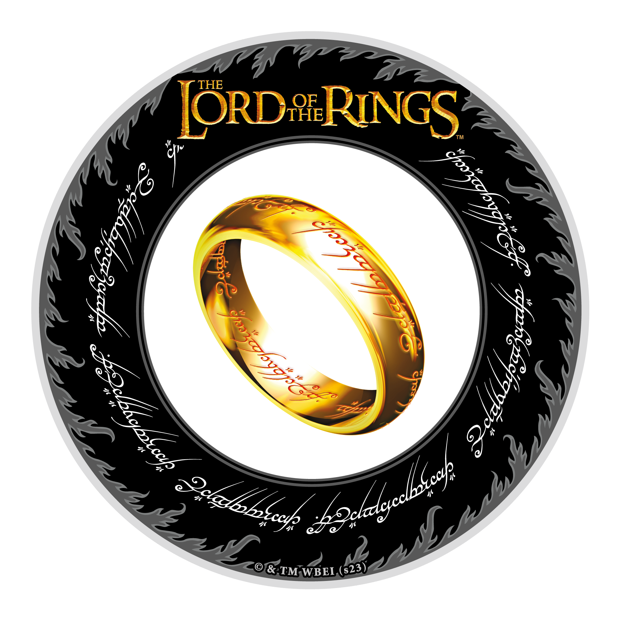 LORD OF THE RINGS 2 Oz Silver Coin $5 Samoa 2024