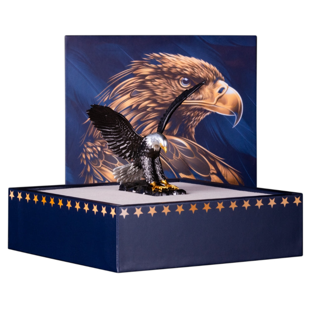 Bald Eagle 3D Majestic 3 Oz Silver Coin 2025