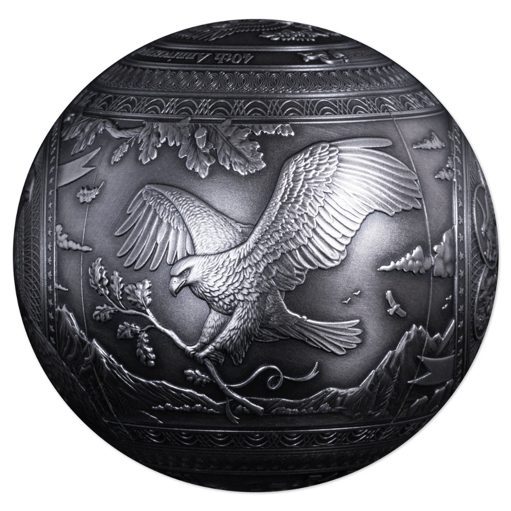 EAGLE Sphere 40th Anniversary 1 Kg Kilo Silver Coin 2026