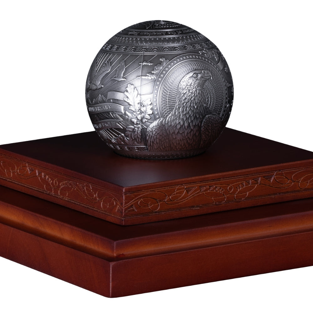 EAGLE Sphere 40th Anniversary 1 Kg Kilo Silver Coin 2026