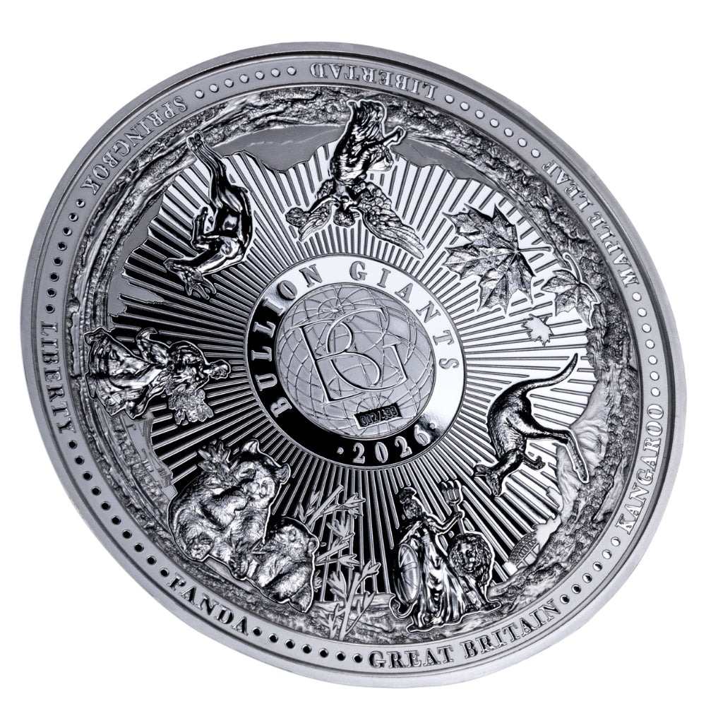 Bullion Giants 5 Oz Silver Coin 2026