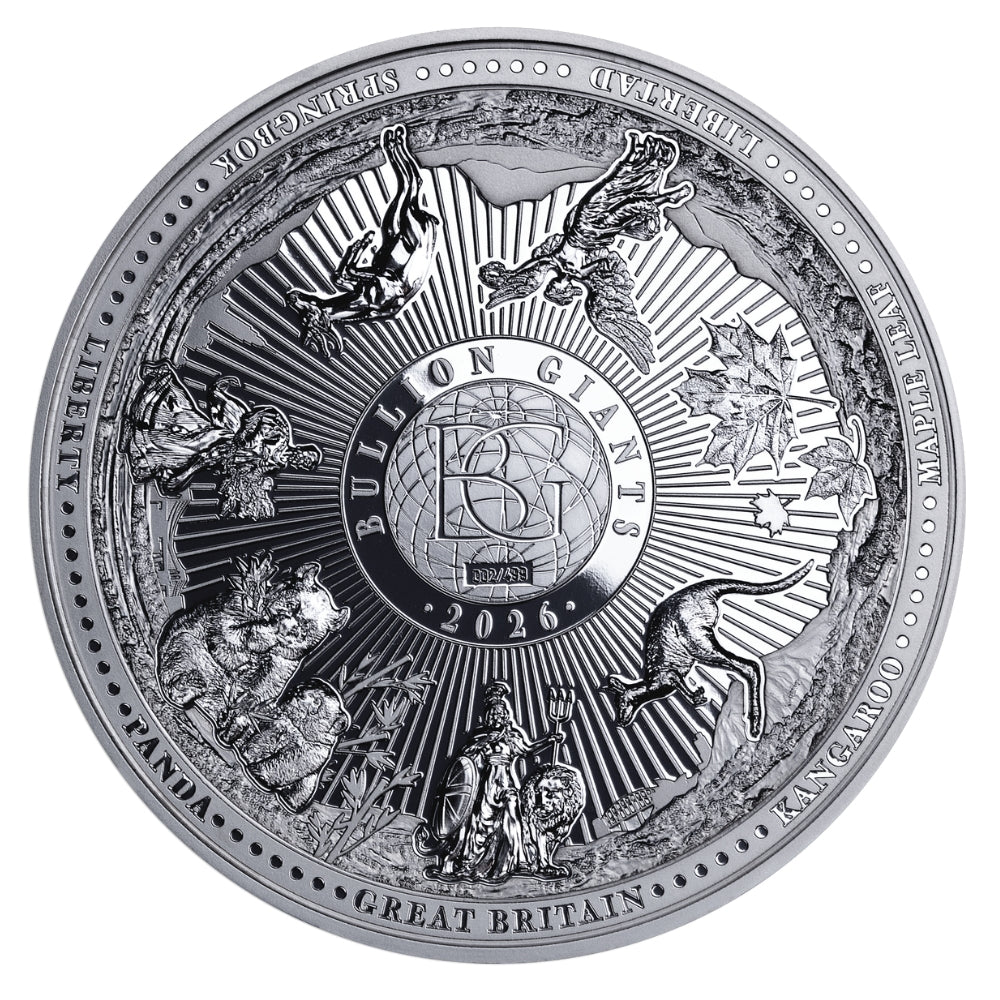 Bullion Giants 5 Oz Silver Coin 2026