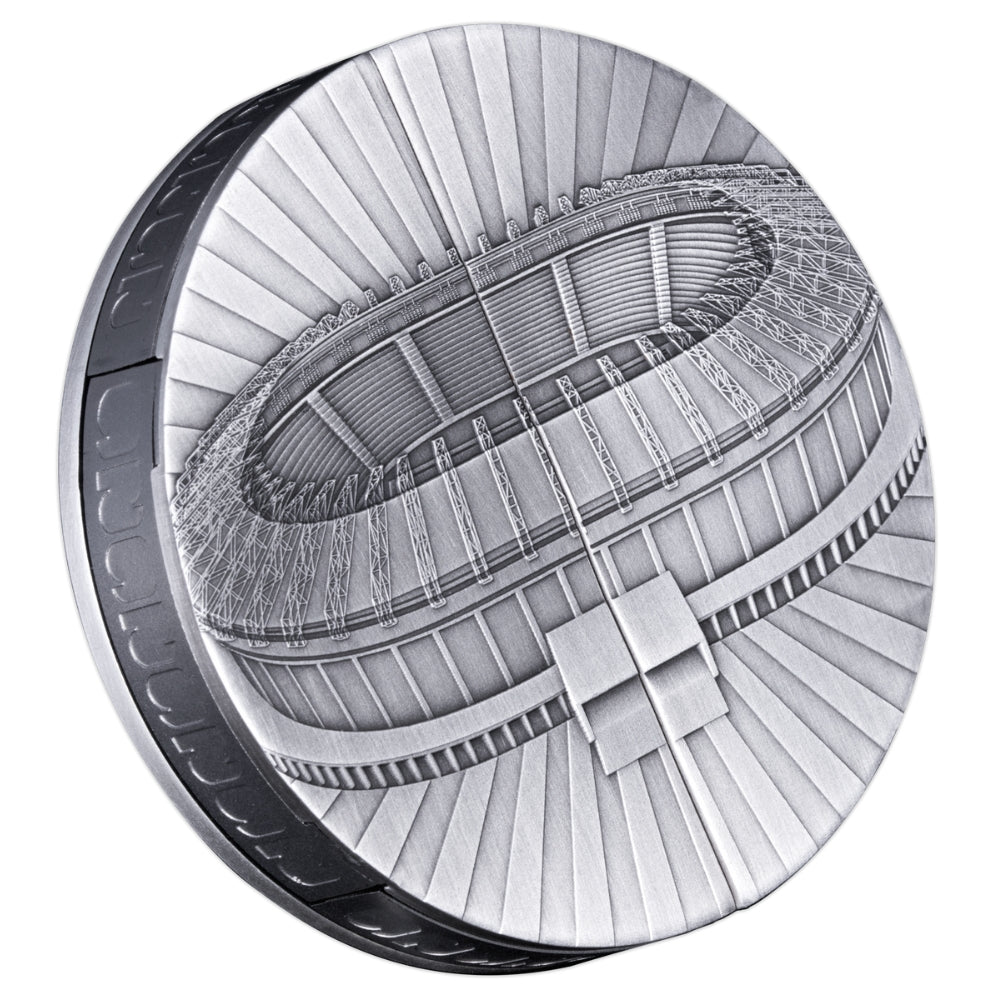 Stadium Sliding Door FIFA World Cup 5 Oz Silver Coin 2026