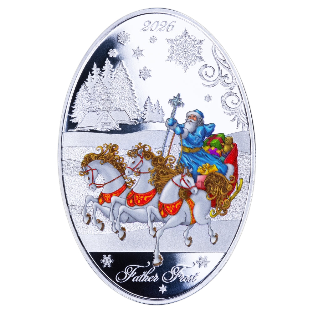 Father Frost Magic of Winter 1 Oz Silver Coin 2026