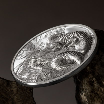 Magnificent Argali Wild Mongolia 1 Oz Silver Coin 2022