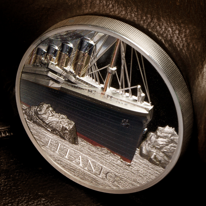 TITANIC 3 Oz Silver Coin $20 Cook Islands 2022