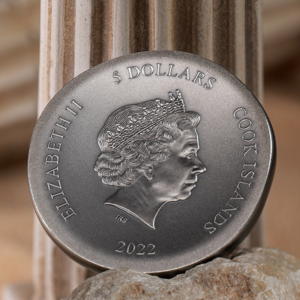 PEGASOS Numismatic Icons 1 Oz Silver Coin $5 Cook Islands 2022